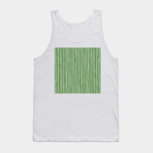 Green vertical stripes Tank Top